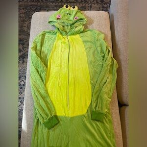Green Frog Onesie Costume